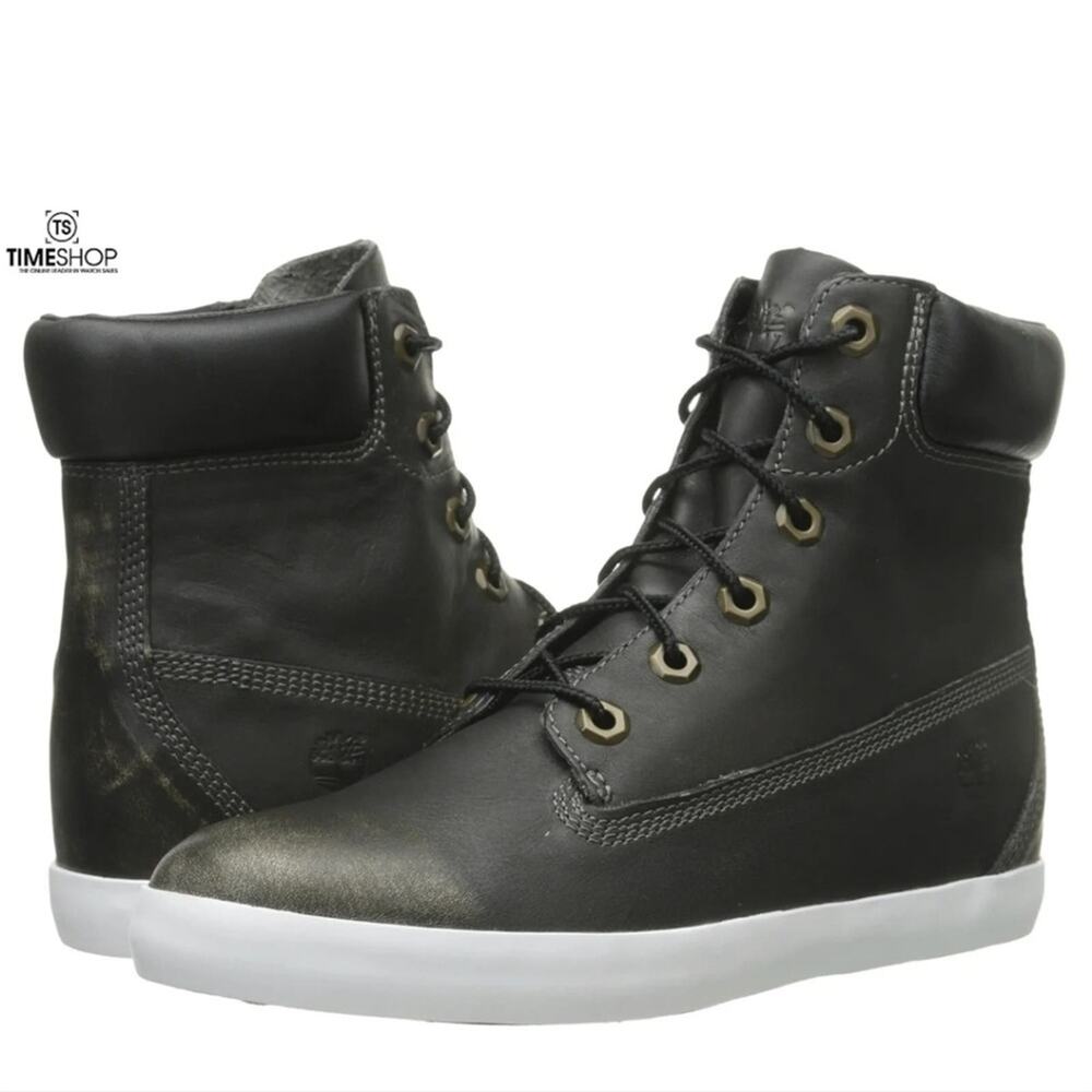 Timberland Womens Glastenbury‎ 6 Inch Lace Boot, Black size 7.5